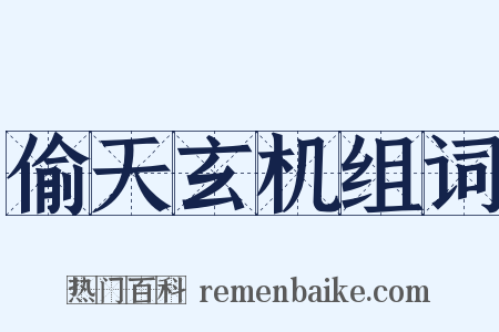 偷天玄机组词是什么意思的图片